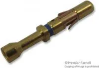 RC20M12K, Контакт круглого разъема, машинной обработки, Серия Trim Trio, Гнездо, Обжим, 20 AWG, 22 AWG