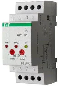 PZ-827, Реле уровня жидкости 230В AC 16А 1NO/NC (датчик в комплекте PZ2)