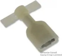 19003-0106, FEMALE DISCONNECT, 6.35MM, 26-24AWG, YEL