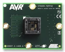 ATSTK600-TQFP32 (ATSTK600-SC10), Дочерний модуль с ZIF-сокетом под корпус TQFP32 для ATSTK600