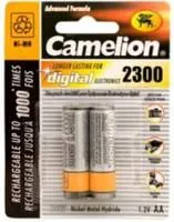 Аккумулятор R03 NI-MN 800мА.ч BP-2 (блист.2шт) Camelion 3674