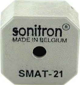 SMAT-21-P10, 21 мм, Пьезоизлучатель без генератора