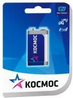 Элемент питания солевой крона S 6F22 (блист.1шт) Космос KOC6F221BL