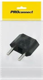 11-1042-9, Сетевой переходник плоский Тефаль , черный, индивидуальная упаковка, 1 шт.