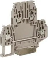 Зажим проходной DBC 2.5мм сер. DKC ZDB100GR