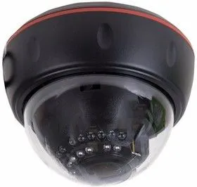 45-0352, Купольная камера AHD 4.0Мп, объектив 2.8-12 мм., ИК до 30 м. (Корпус черный)