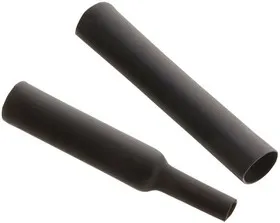 ТМАРК-25 D:1,6/0,8мм (черная), Трубка термоусадочная, набор (25см)