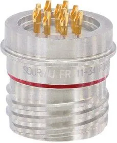 D38999/25YA35PN, CIRCULAR CONN, RCPT, 9-35, SOLDER MOUNT