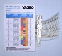 ЧИП 0805 1%, 10 кОм-91 кОм по 25шт. Е24, Набор ЧИП резисторов (smd)