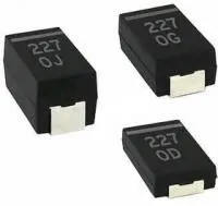 ECAS, 100 мкФ, 2 В, 7.3х4.3х1.9мм, 20%, ECASD40D107M016K, Конденсатор электролитический полимерный