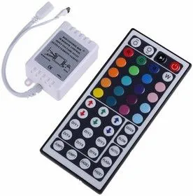 143-106-5, LED мини контроллер ИК(IR) 72 W/144 W, 44 кнопки, 12 V/24 V