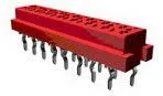 7-215079-6, Micro-Match-6 розетка на плату прямая 1.27мм