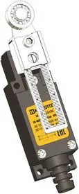 MTB4-LZ8108 (AE-8108), Выключатель концевой, 6 A NO+NC, IP65, ролик поворотный регулируемый