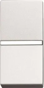 Механизм выключателя 1-кл. с клавишей 1мод. Zenit бел. ABB 2CLA210100N1101