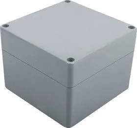 G387, Корпус для РЭА 120х120х90 мм, пластик, темно-серый