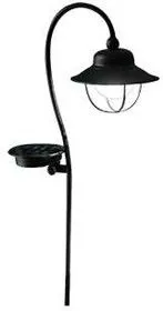 Светильник садовый сверхяркий светодиод клас. стиль на солнечн. батареях металл/стекло Космос KOC_SOL354