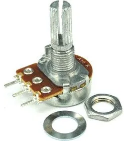 16K1-A100K, L20KC, 100 кОм, Резистор переменный