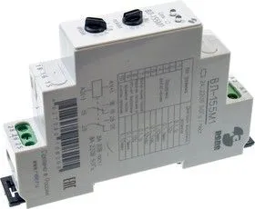 ВЛ-155М1, реле времени 0.1c..10мин 2выхода 8А 24-220ВАС/DC