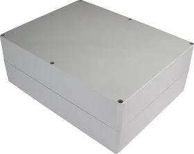 G2038, Корпус для РЭА 300х230х111мм, пластик, светло-серый