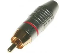 RP-213G (красный), Штекер RCA (зол.)