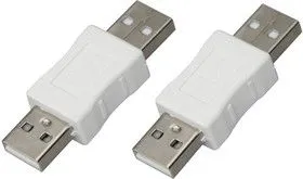 18-1170, Переходник штекер USB-A (Male)-штекер USB-A (Male)