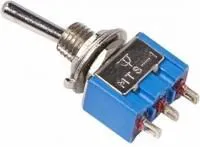 36-4010, Тумблер 250V 3А (3c) ON-ON однополюсный Micro