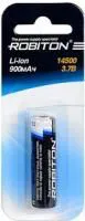14500/900 (AA), Аккумулятор Li-ion, 900mAh, 3.7V, с защитой (15х55мм)