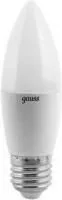 Лампа светодиодная 6.5Вт свеча 4100К бел. E27 550лм 150-265В GAUSS 103102207