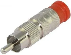 HYR-WP09122, Штекер RCA водонепроницаемый, компрессионный (RG-59)