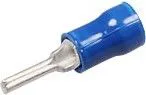 165075-0, Шпилька для провода короткая, синяя