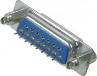 DPBS-15F (DS1034 15F) с креплением, Гнездо на плату 15pin