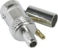 HYR-0121A (GB-121A) (BNC-7022A) (BNC-C58J), Разъем BNC, гнездо, RG-58, обжим (Crimp)