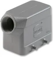 0930 010 1521, Разъем для тяжелых условий, PG16 ввод сбоку, 4 штыря, низкопрофильный, Hood, Side Entry