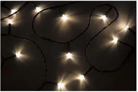 Гирлянда ТВИНКЛ ЛАЙТ LED (с контроллером 8 режимов) 15м 120LED 10Вт 220В IP20 бел. провод темн.-зел. ПВХ NEON-NIGHT 303-056