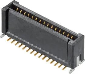 203955-0201, Составной разъем платы, SlimStack 203955 Series, 20 контакт(-ов), Гнездо, 0.4 мм