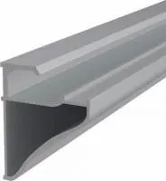 146-237, Профиль для полок накладной алюминиевый 3545-2 , 2м
