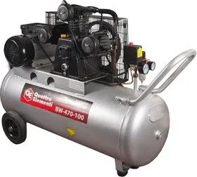 Компрессор QUATTRO ELEMENTI 771-725 BW-500-100 поршневой масляный, 2250 Вт, 490л/мин, 8бар