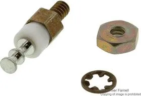 570-1504-01-05-19, TERMINAL, TURRET, #6-32, THREAD, WHITE