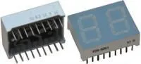 TOD-5263BMR-N, Индикатор красный 25.00х19.00мм общий анод
