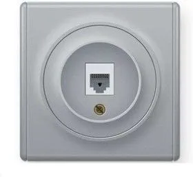 Механизм розетки комп. 1-м СП Florence 1xRJ45 кат.5e сер. 1E20701302 OneKeyElectro 2172839