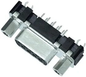 09662517512, Разъем D Sub, Standard, Гнездо, 15 контакт(-ов), DA, Пайка