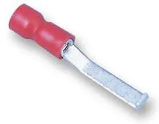 LBVE1-3, Ножевая клемма, Серия LBVE, 22AWG до 16AWG, 1.25 мм, Красный, Винил, 3мм x 0.8мм