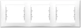 Рамка 3-м Sedna горизонт. бел. SchE SDN5800521