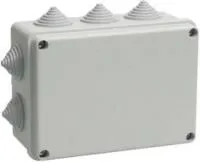 Коробка распаячная ОП 150х110х70 IP55 KM41242 (10 каб.ввод.) ИЭК UKO10-150-110-070-K41-55