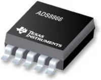 ADS8866IDGS, АЦП, 16 бит, 100 Квыборок/с, Несимметричный, SPI, Однополярный, 2.7 В
