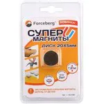 Неодимовый магнит - диск 20×5 мм (2 шт)