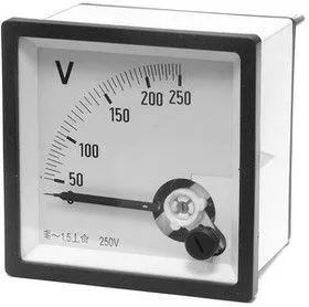 Вольтметр 250В 50гц (72х72)