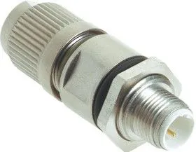 21033411425, SENSOR CONN, M12, PLUG, 2POS, PANEL