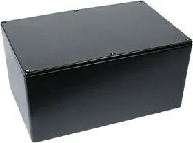 BS17BK, Корпус для РЭА 222x146x106мм, металл, герметичный, черный