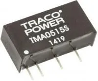 TMA 0505S, DC/DC преобразователь, 1Вт, вход 4.5-5.5В, выход 5В/200мА